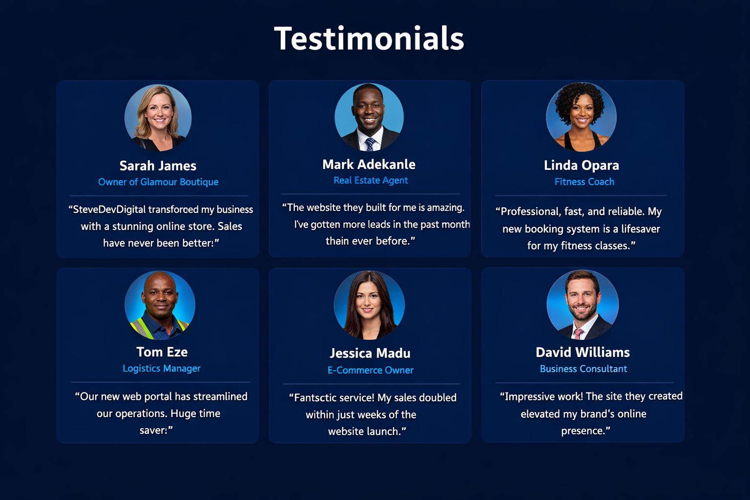 Corporate website redesign